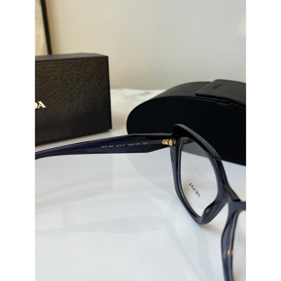 NEW Prada PR18WV Eyeglass Frames in Blue - Picture 7 of 7